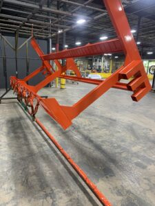 Rental Attachment Holder - Sandblast and Powder Coat RAL 2009