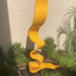 Ribbon - Metal Art Sandblast and Powder Coat