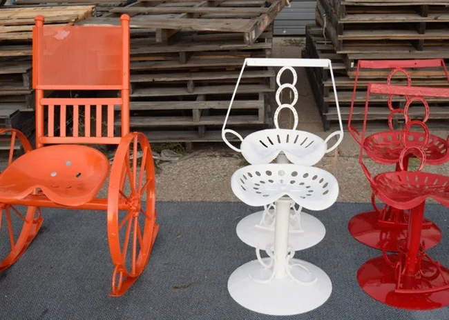 Safety Orange, RAL 9003 and Red Baron Zinc Rich Primer Powder Coating